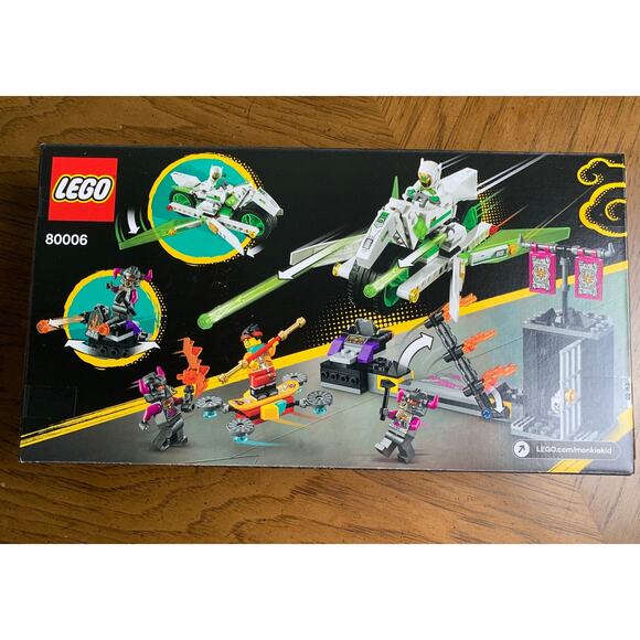 LEGO Monkie Kid 80006 WHITE DRAGON HORSE BIKE Brand New Sealed Legos - Picture 3 of 6